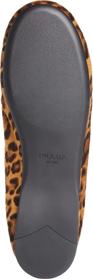 Double Strap Genuine Calf Hair Mary Jane Flat - Image 6