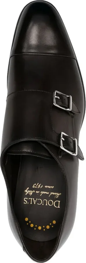 Double-Strap Leather Monk Shoes - Image 4