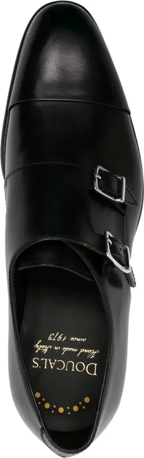 Double-Strap Leather Monk Shoes - Image 4