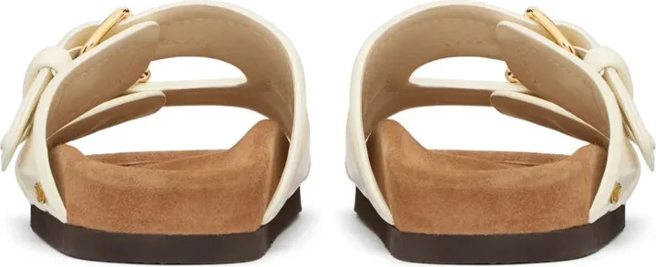 Double-Strap Leather Sandals - Image 3
