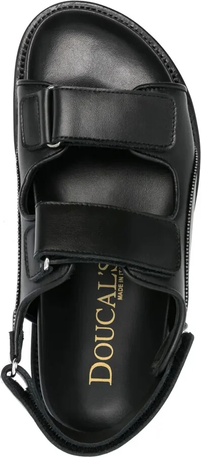 Double-Strap Leather Sandals - Image 4