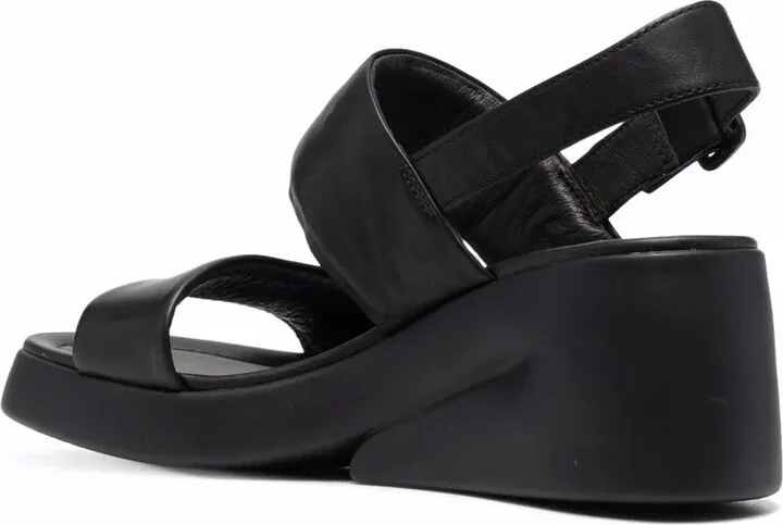 Double-Strap Leather Sandals - Image 3