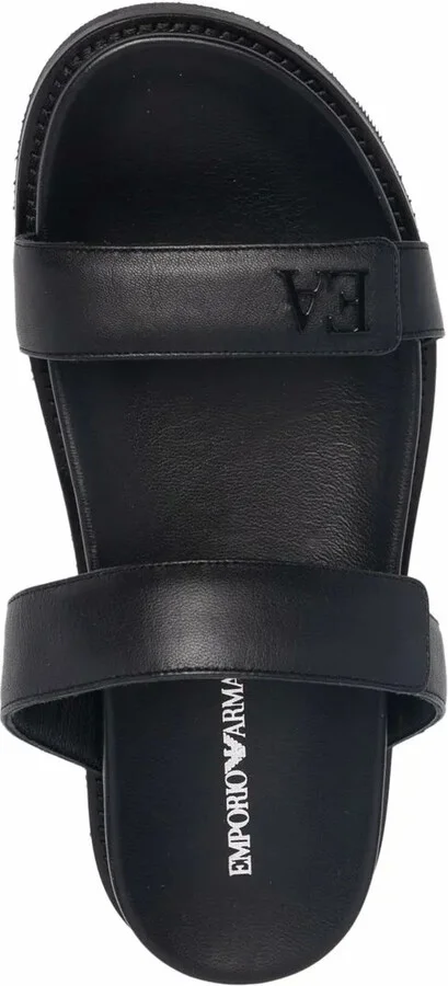 Double-Strap Leather Sandals - Image 4