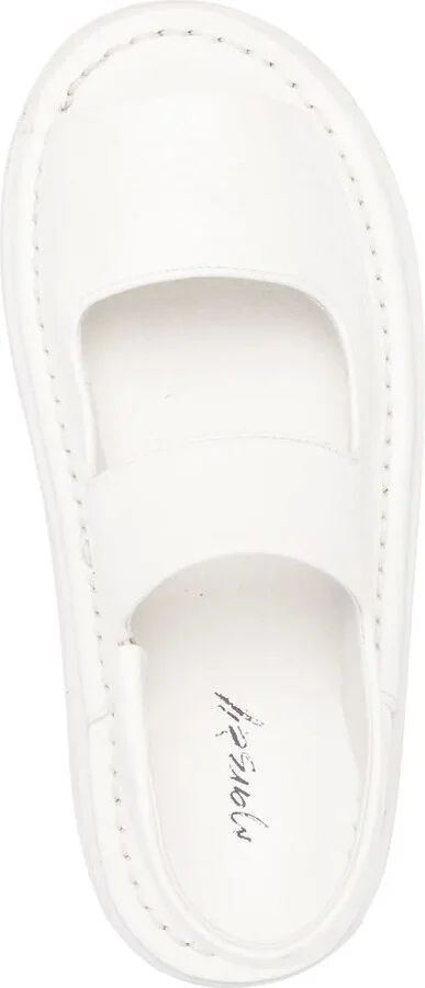 Double-Strap Leather Sandals - Image 4