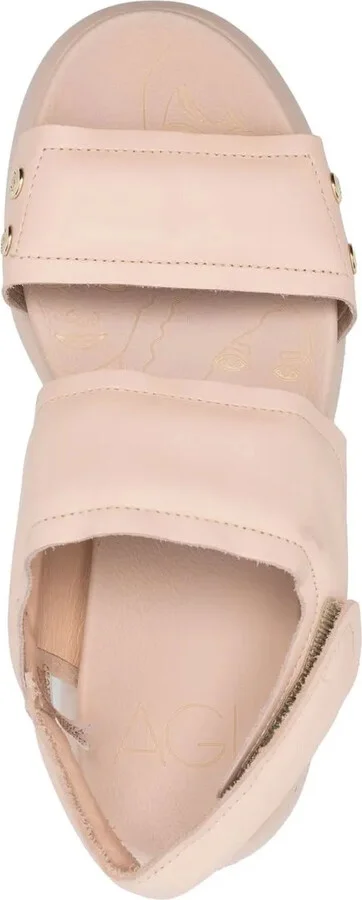Double-Strap Leather Sandals - Image 4