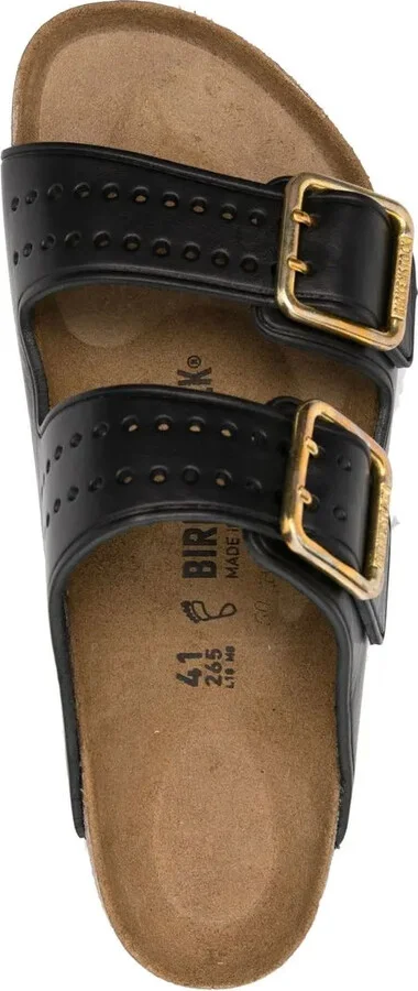 Double-Strap Leather Sandals - Image 4