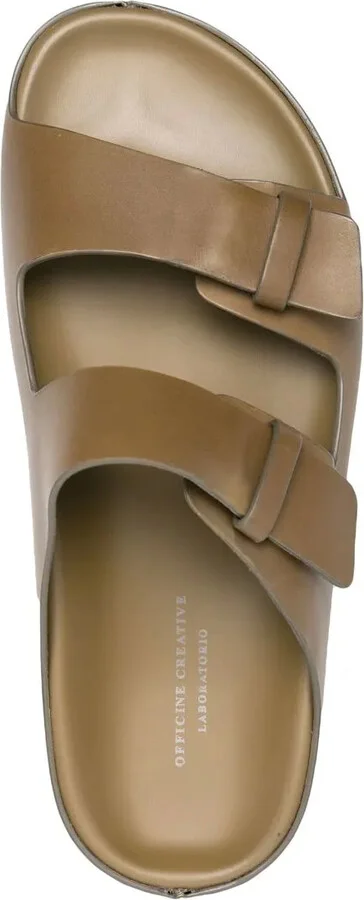 Double-Strap Leather Sandals - Image 4