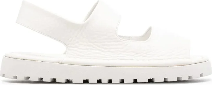 Double-Strap Leather Sandals