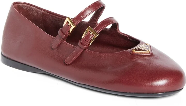 Double Strap Mary Jane Flat