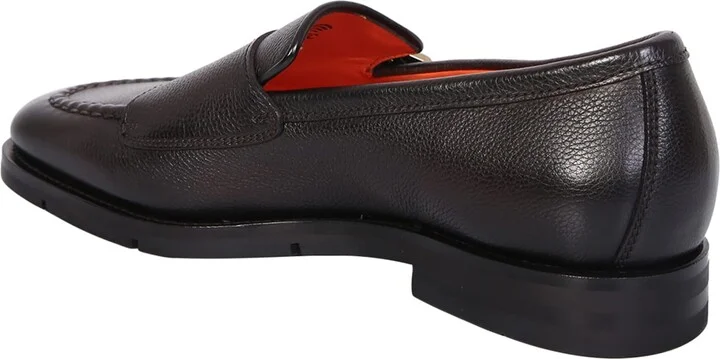 Double Strap Monk Shoes Brown - Image 3