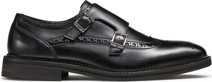 Double Strap Monk Wingtip Shoe - Image 3