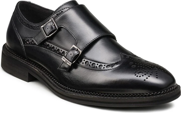 Double Strap Monk Wingtip Shoe