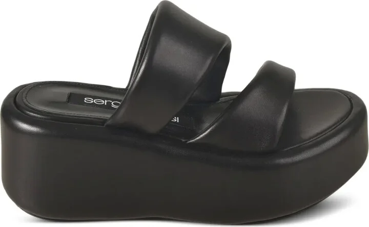 Double-Strap Platform Sandals