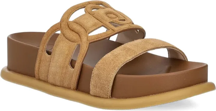 Double-Strap Slide Sandals - Image 2