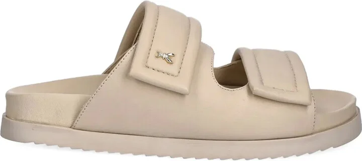 Double-Strap Slide Sandals
