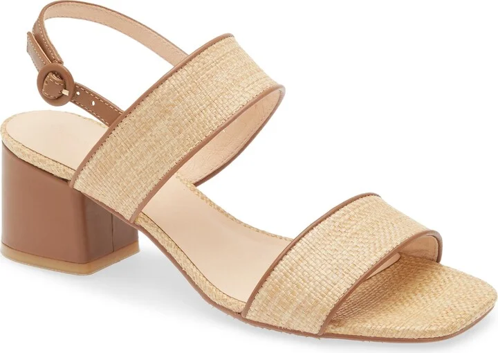 Double Strap Slingback Sandal