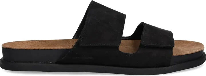 Double-Strap Slip-On Sandals
