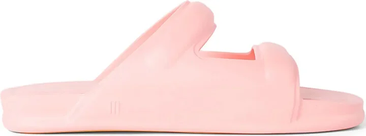 Double-Strap Square-Toe Slides