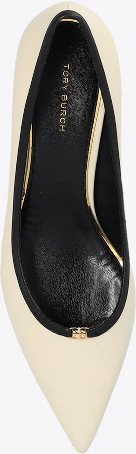 Double T 45 Leather Pumps - Image 3