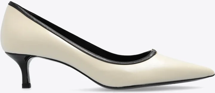 Double T 45 Leather Pumps