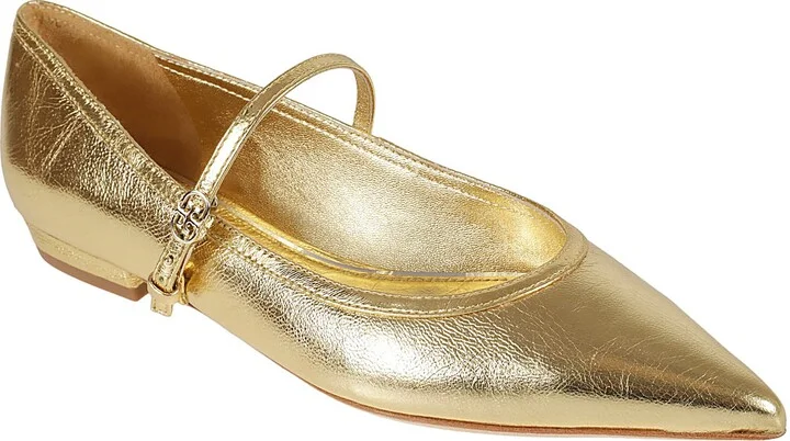 Double T Buckel Mary Jane Ballerinas - Image 2