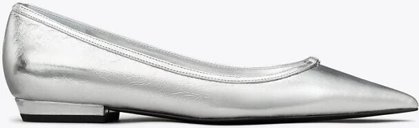 Double T Buckle Pointed-Toe Flat - Image 3