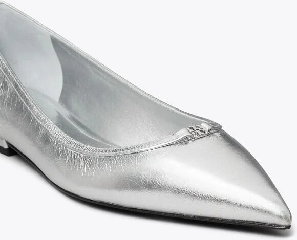 Double T Buckle Pointed-Toe Flat - Image 4