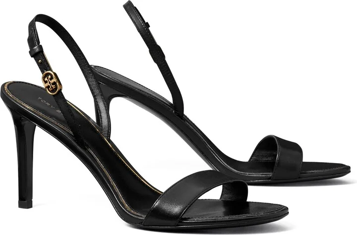 Double T Buckle Slingback Sandal