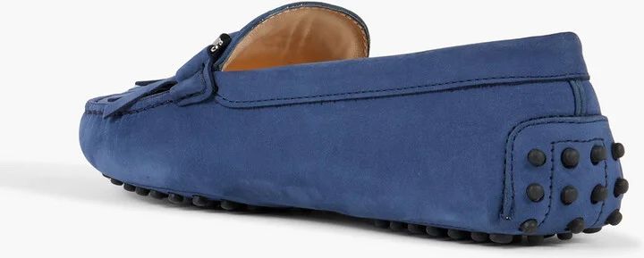 Double T fringed suede loafers - Image 3