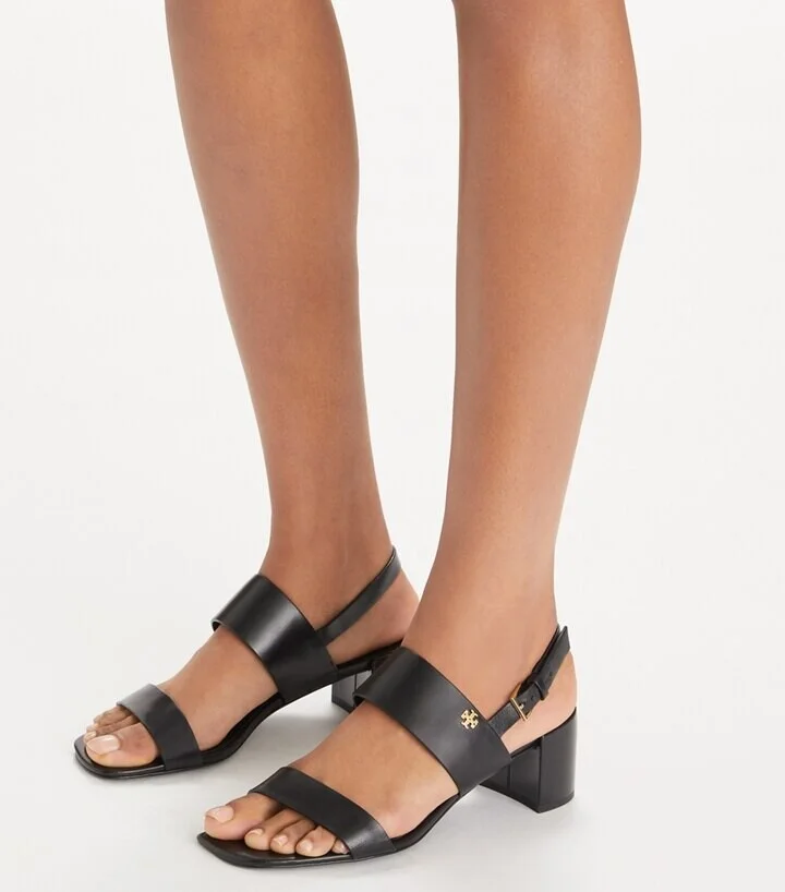 Double T Heeled Sandal - Image 6