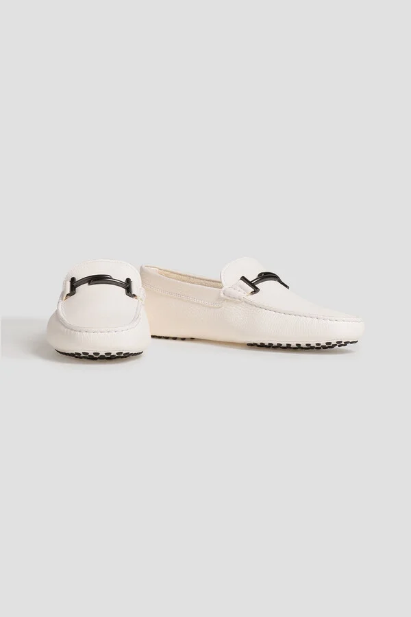 Double T leather driving shoes - Image 2