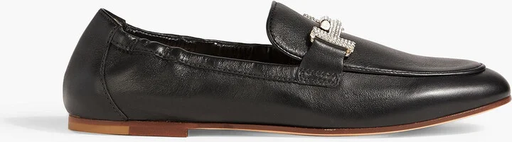 Double T leather loafers