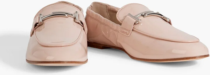 Double T patent-leather loafers - Image 2