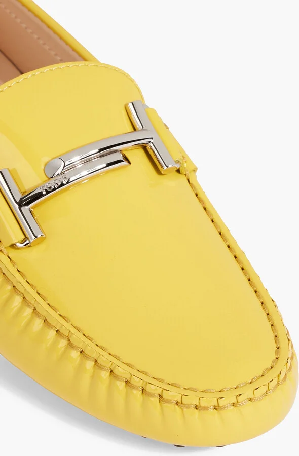 Double T patent-leather loafers - Image 4