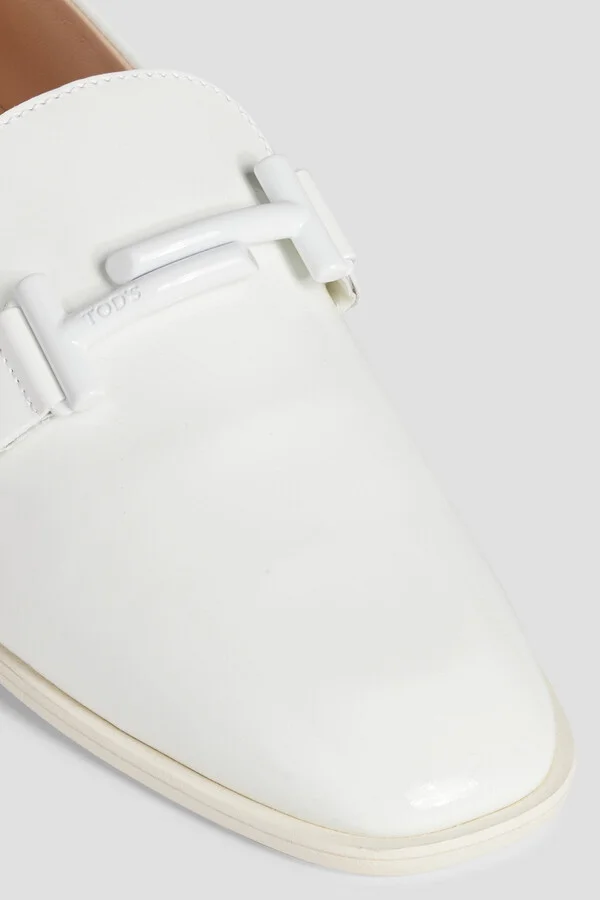 Double T patent-leather loafers - Image 4