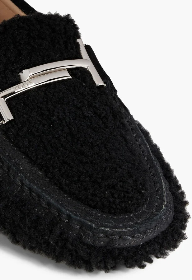 Double T shearling loafers - Image 4