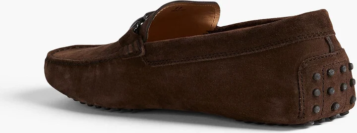 Double T suede driving shoes - Image 3