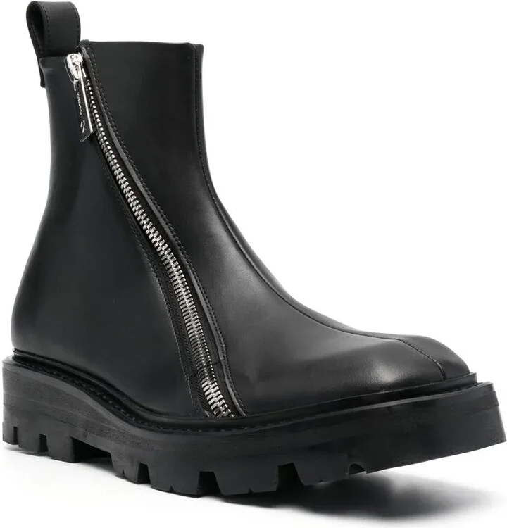 Double-Zip Ankle Boots - Image 2