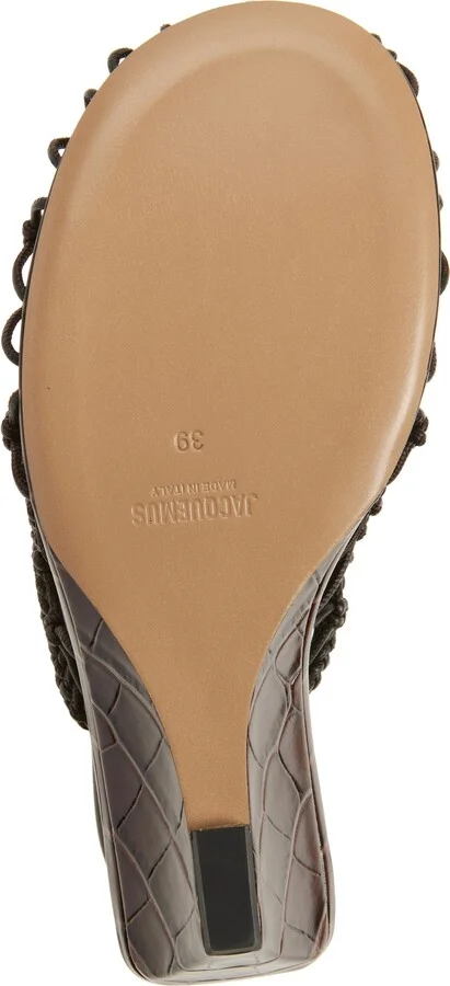 Doubles Tresses Stacked Wedge Sandal - Image 6