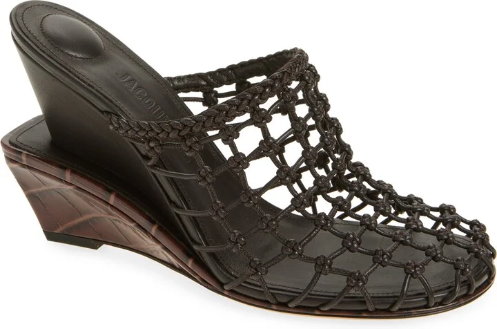 Doubles Tresses Stacked Wedge Sandal