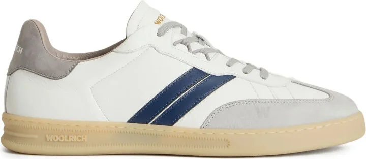 Doubleu Tennis side-stripe sneakers