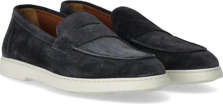 Doucal's Adler Dark Blue Loafer - Image 2
