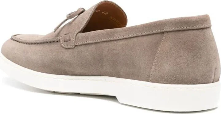 Doucal'S Adler Mink Loafer Laces Shoes - Image 2