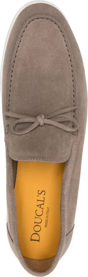 Doucal'S Adler Mink Loafer Laces Shoes - Image 3