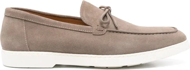 Doucal'S Adler Mink Loafer Laces Shoes