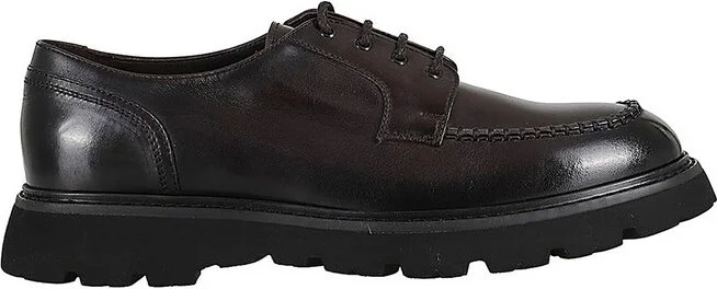 Doucal's Almond Toe Derby Shoes