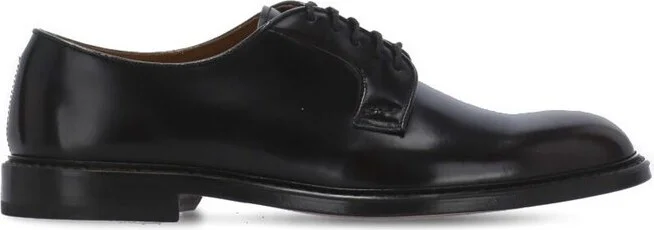 Doucal's Almond Toe Lace-Up Derby Shoes