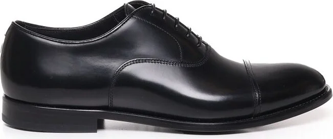 Doucal's Almond Toe Lace-Up Shoes