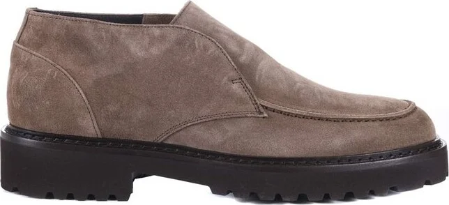 Doucal's Almond Toe Slip-On Loafers