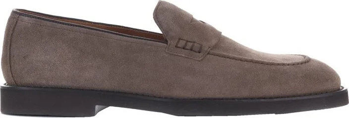 Doucal's Almond-Toe Slip-On Loafers
